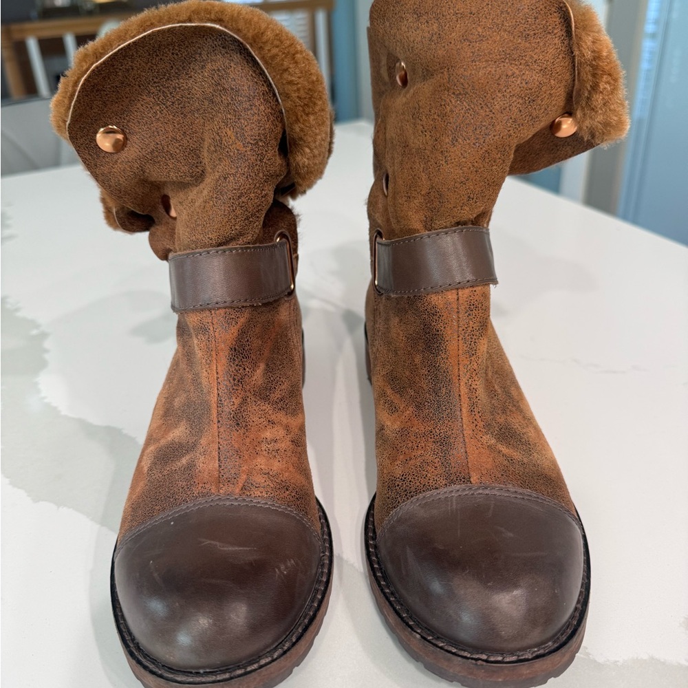 Matt Bernson brown suede Tundra ankle boots - Picture 7 of 9